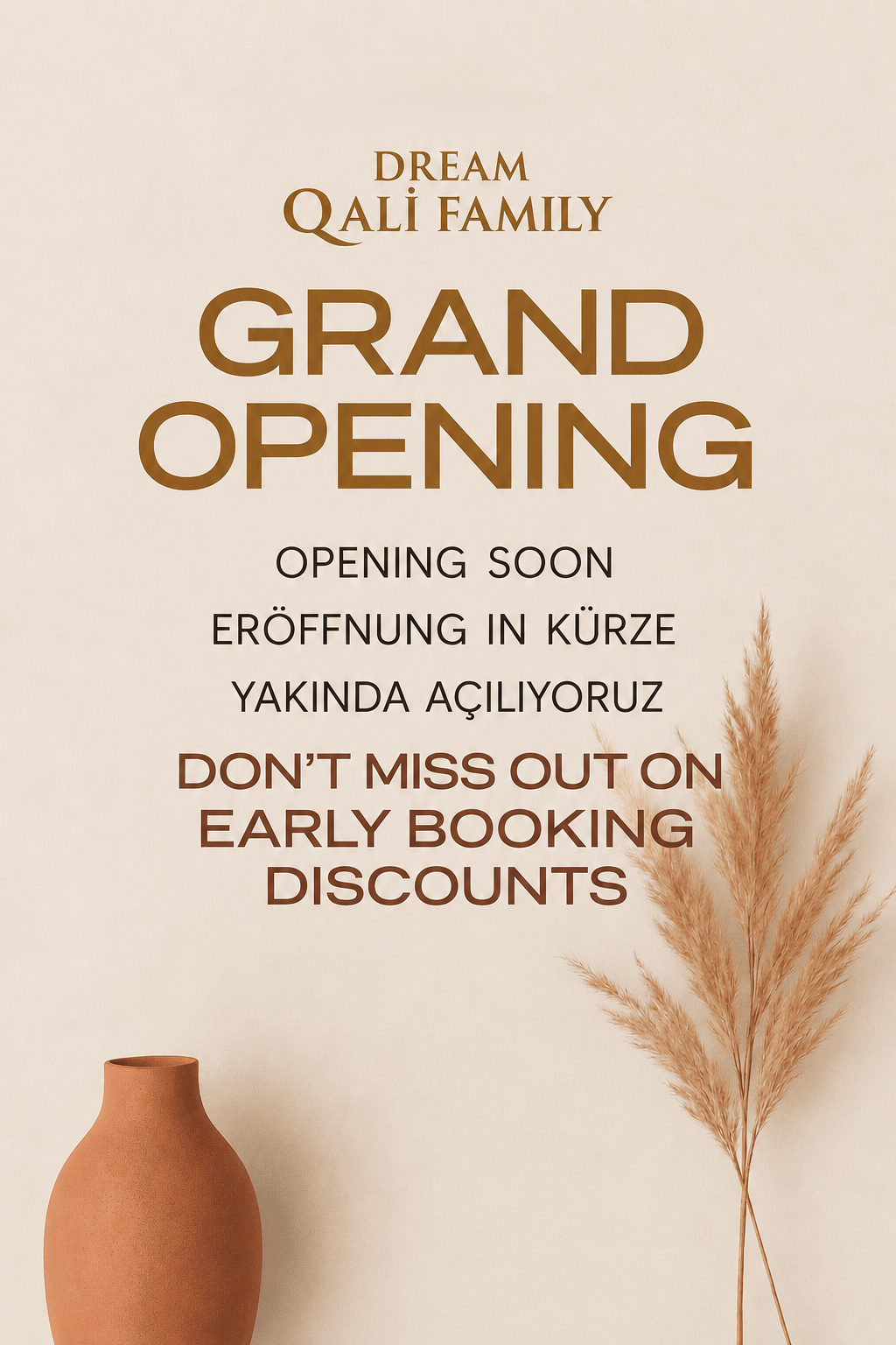 Grand Opening - Dream Qali Family 2026